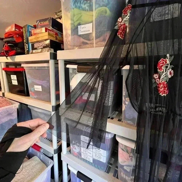 ~Zara~ Tulle Overlay Dress - Small - Picture 6 of 6